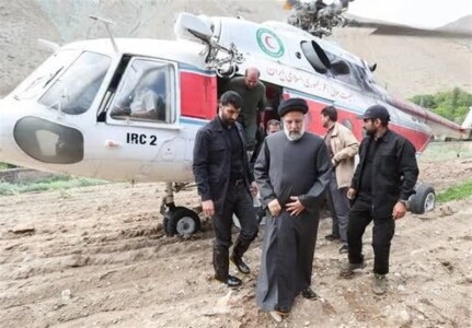 Președintele iranian Ebrahim Raisi, implicat într-un accident de elicopter. ...