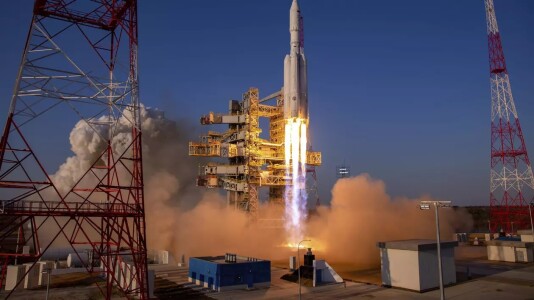 În 2022 Rusia a lansat în spațiu o navă pentru a testa o armă nucleară ...